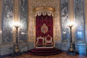 Tronsalen på Christiansborg Slot.