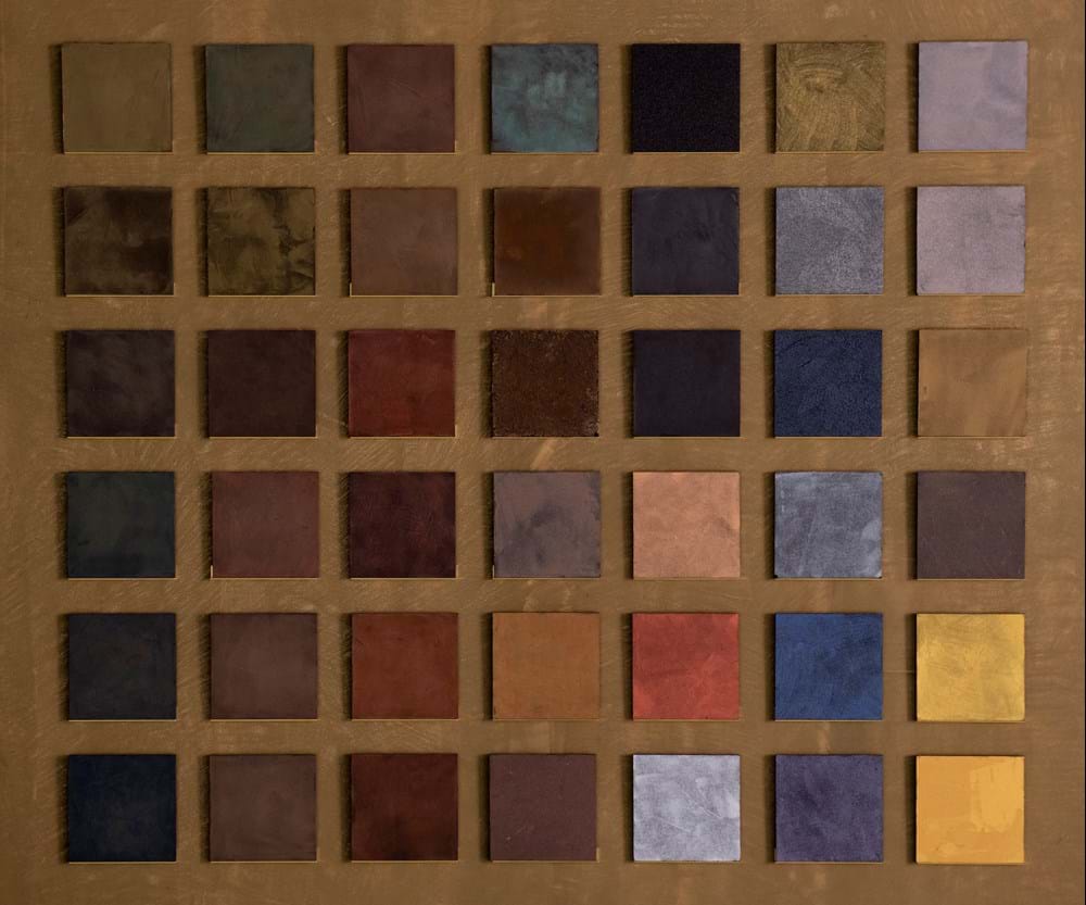 Produktvæg med microcement fra SCS Lab. Foto Søren Hytting.