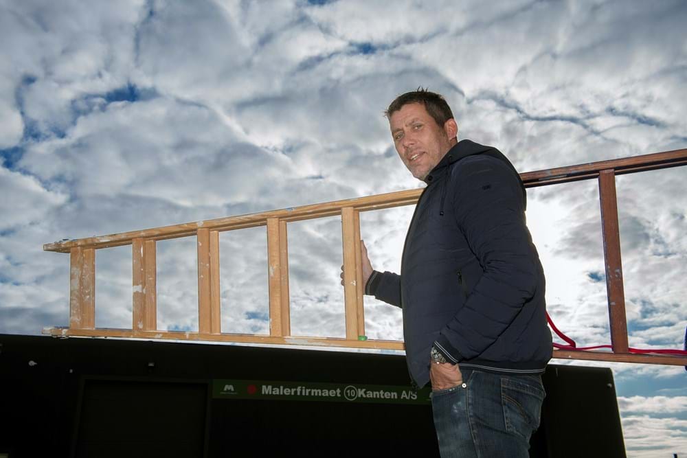 Malermester Niels Ole Nielsen mener selv, at en af forklaringerne på 10Kantens succes, er, at han ser så tillidsfuld overfor sine medarbejdere.