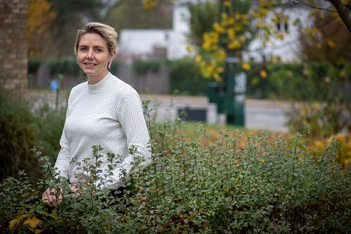 Malermester Marianne Hansen fra Malerfirmaet Staubo på Østerbro oplever ikke, at der er problemer med sexisme og krænkelser i virksomheden, men vil alligevel sammen med sin kompagnon Christian Staubo holde et møde med samtlige ansatte om temaet. Foto Søren Hytting.