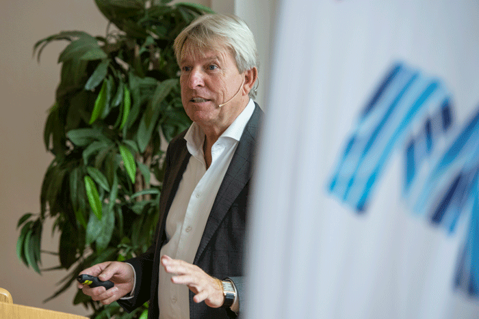 Københavns Malerlaug ville skulle sænke aktivitetsniveauet, hvis de skulle droppe lønsumskontingentet, sagde oldermand Per Vangekjær. Foto Søren Hytting.