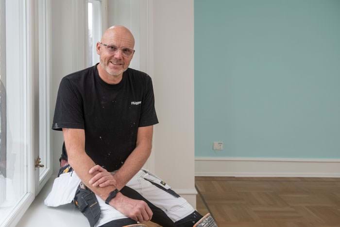 Det er helt basale ting som at møde til tiden og være velsoigneret, de unge har brug for at få at vide, er Mads Kams erfaring. Men han har også lært, at han skal være nysgerrig på de unge. Foto Søren Hytting